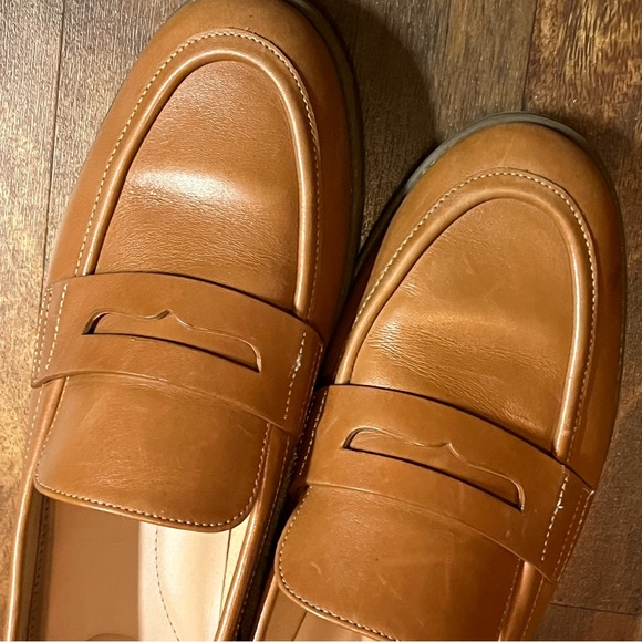 Cole Haan Tan Leather Loafers - Picture 3 of 7